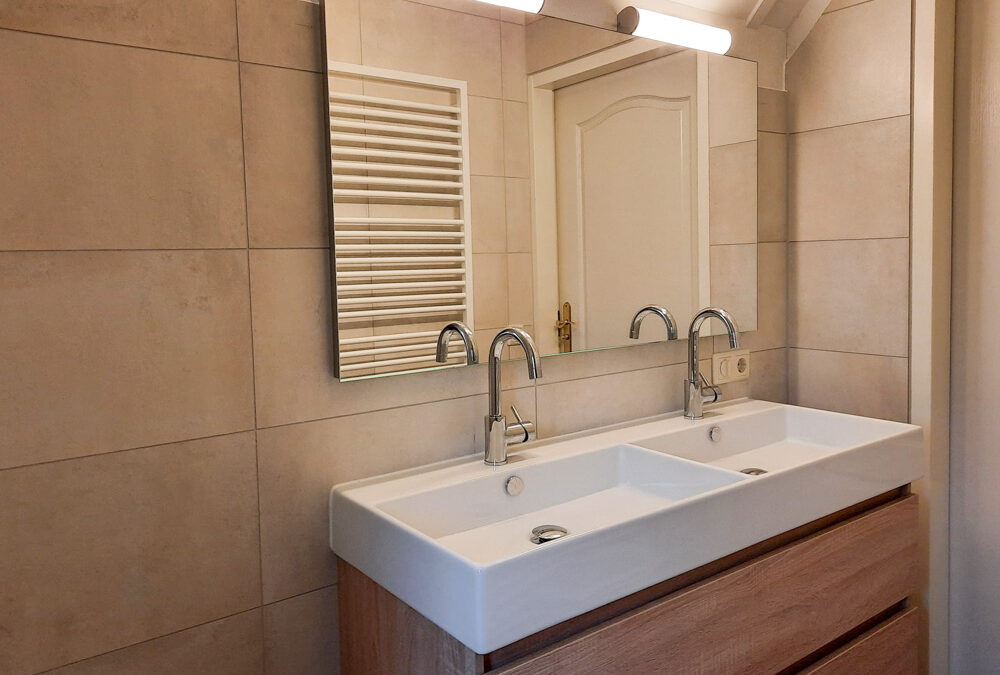 Complete renovatie badkamer vakantiewoning